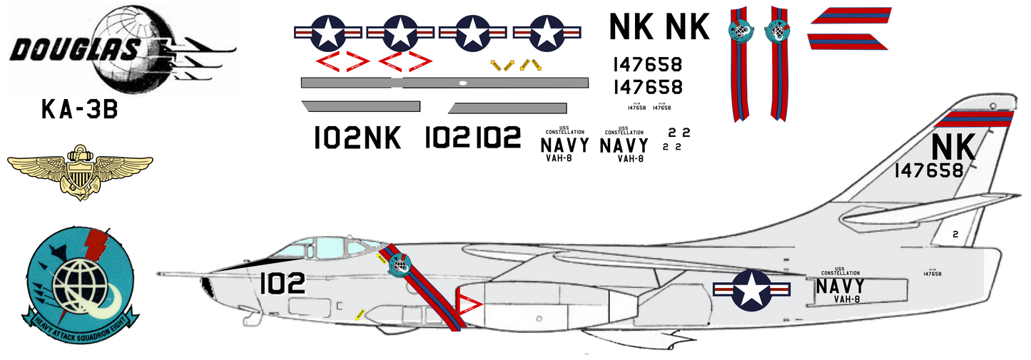 Douglas KA-3B Skywarrior 147658 United States Navy