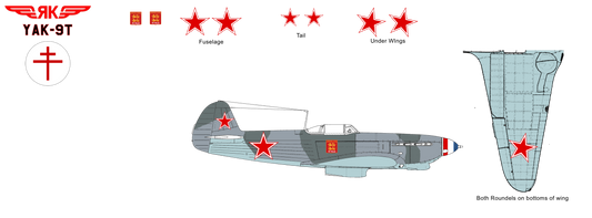 Yak-9T Free French Air Force