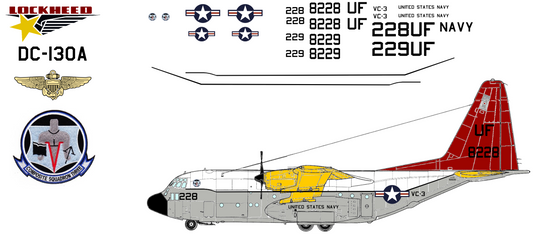 Lockheed DC-130A 158228 and 158229 United States Navy