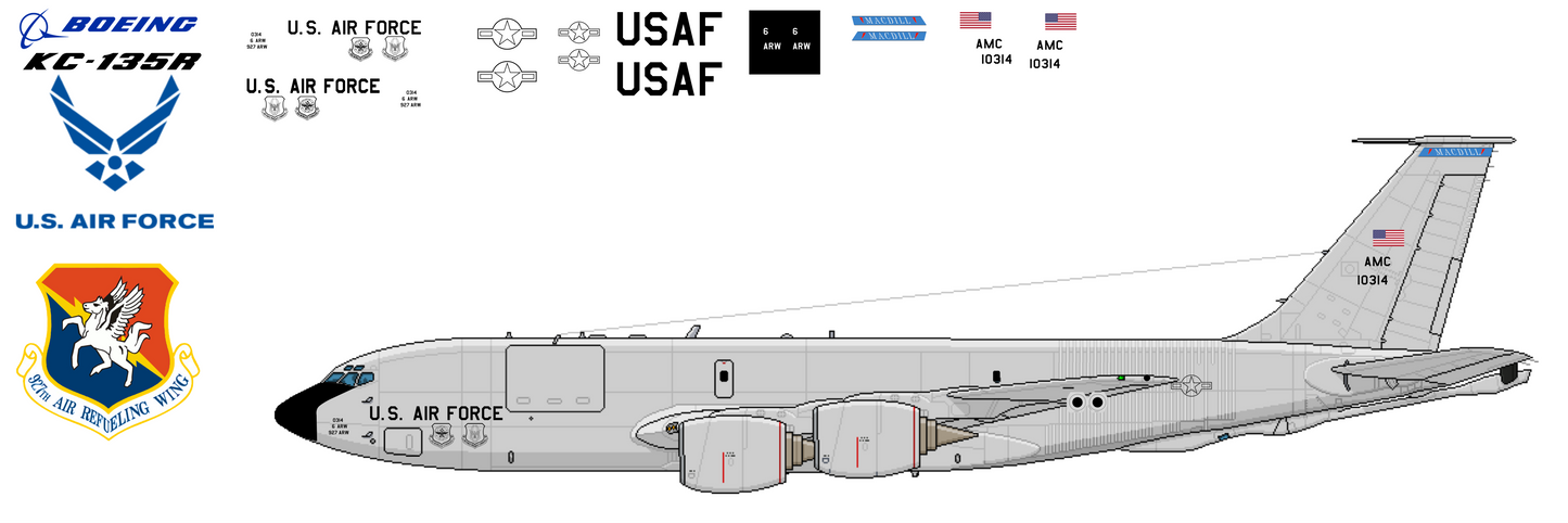 Boeing KC-135R Stratotanker 61-0314 MacDill Air Force Base