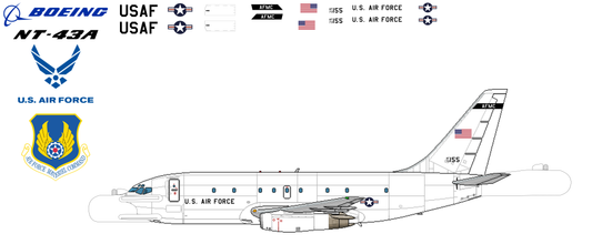 Boeing NT-43A 73-1155 United States Air Force