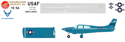 Windecker YE-5A Eagle 73-1653 United States Air Force